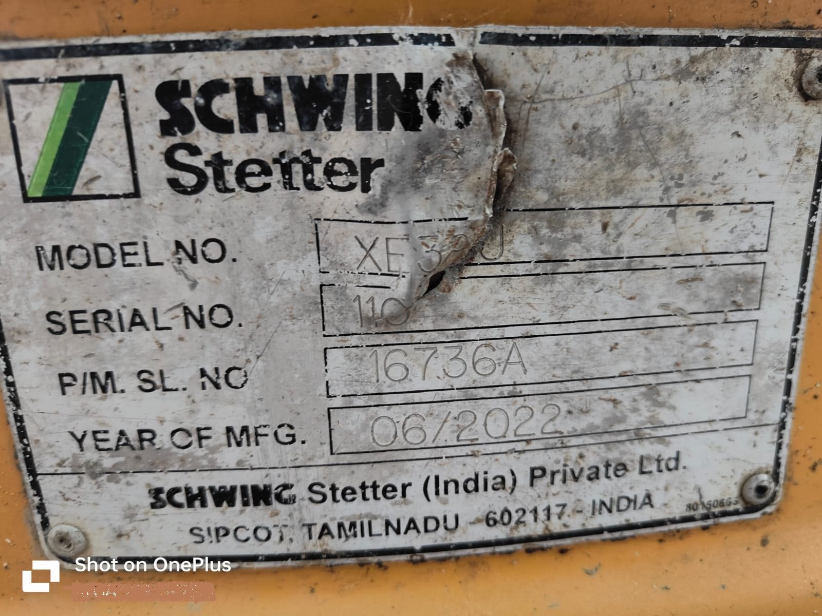 Standard Excavator 8T